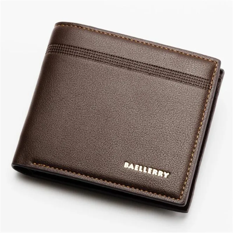 Interior Design Id - Portefeuilles en cuir véritable pour hommes,