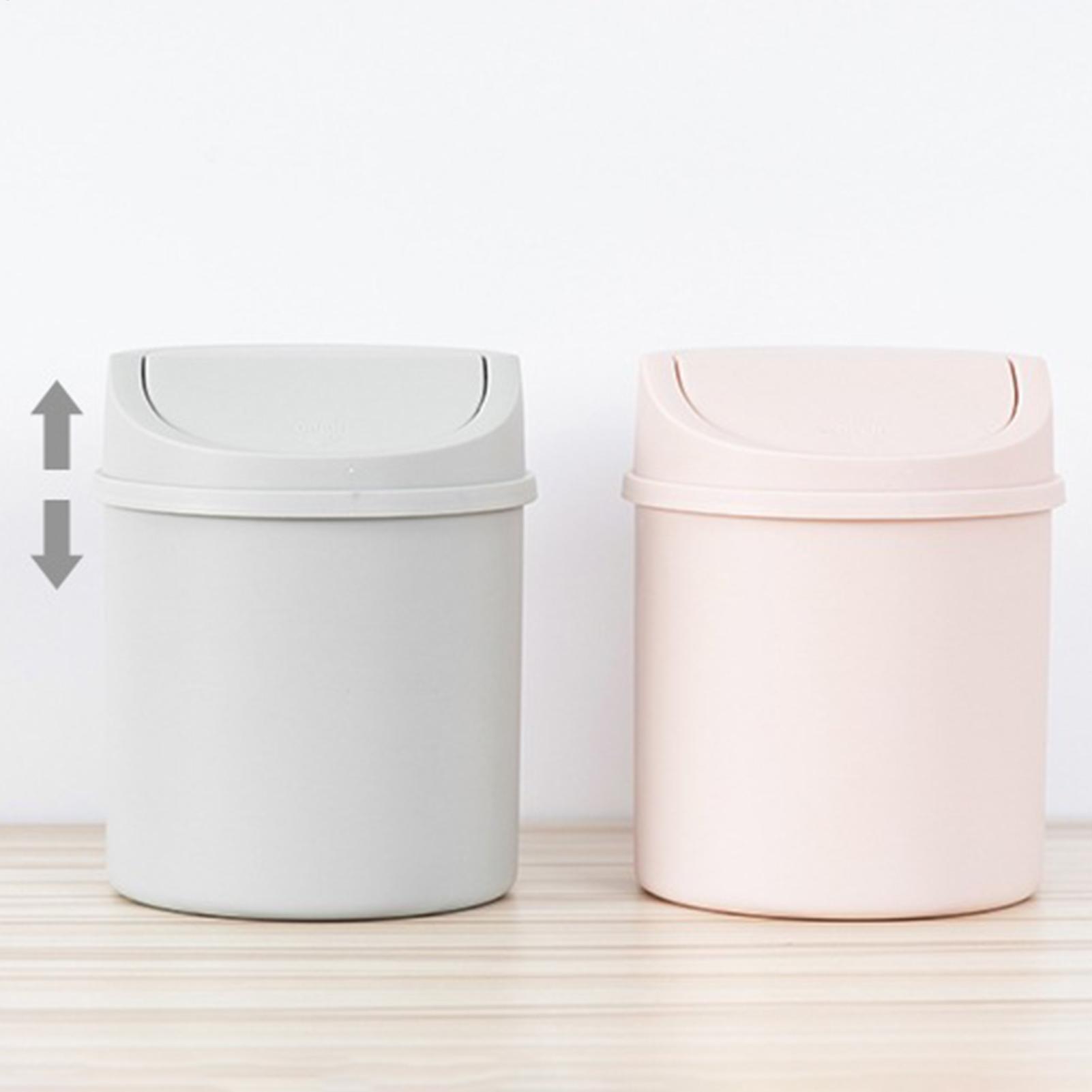 Interior Design Your Home - Mini poubelle avec couvercle rabattable, poubelle