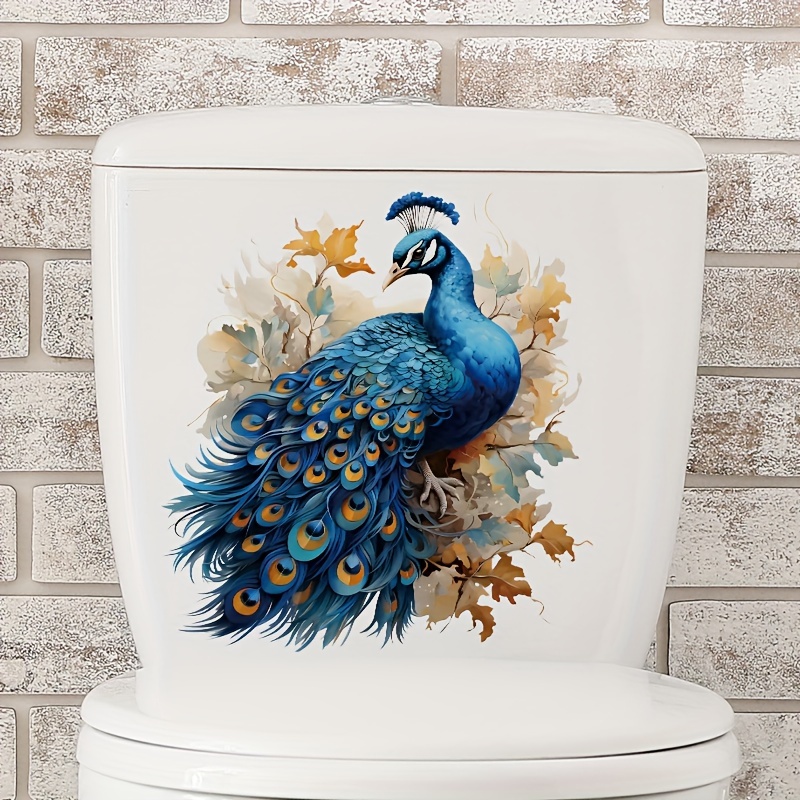 Interior Design Your Home - 1 autocollant décoratif pour toilettes avec