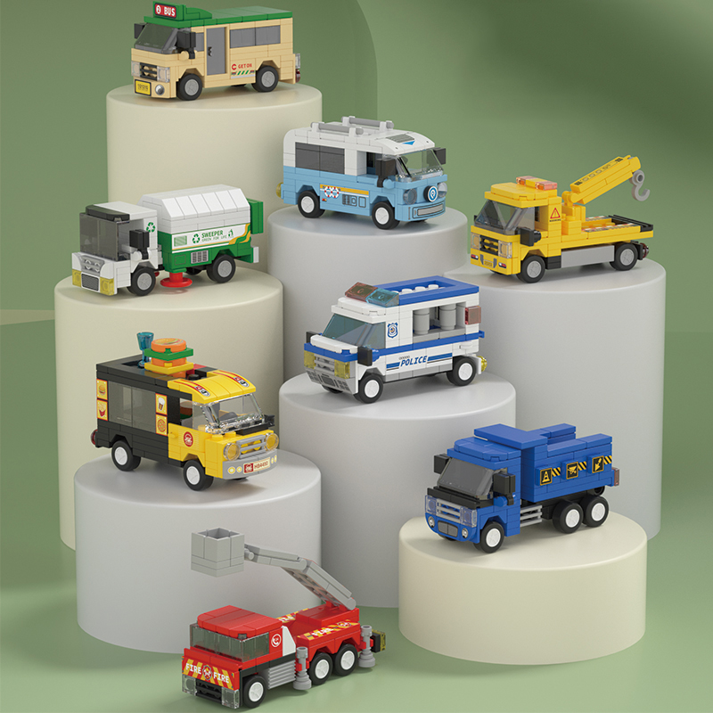 Interior Design Lego - 8 jouets de puzzle, blocs de