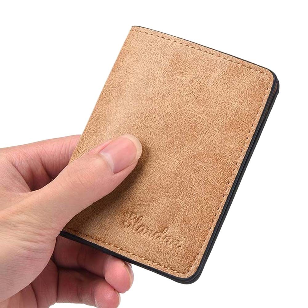 Interior Design Id - Portefeuille Homme en Cuir PU Noir