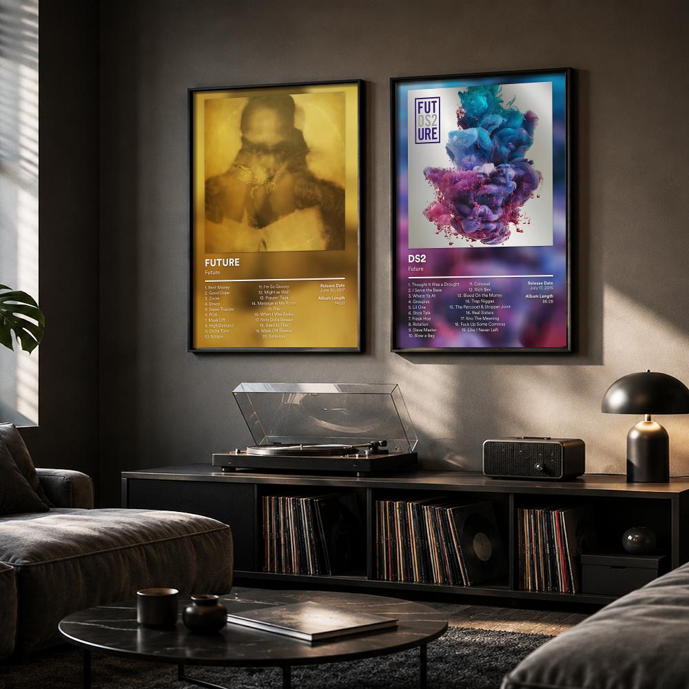 Affiche sur toile F-Future Rap - Interior Design Drawing avis et prix