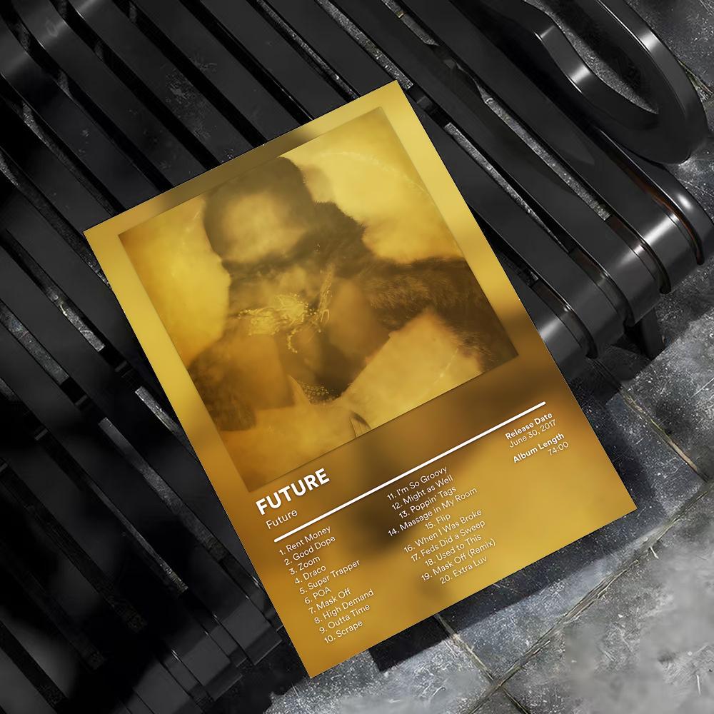 Affiche sur toile F-Future Rap - Interior Design Drawing avis et prix