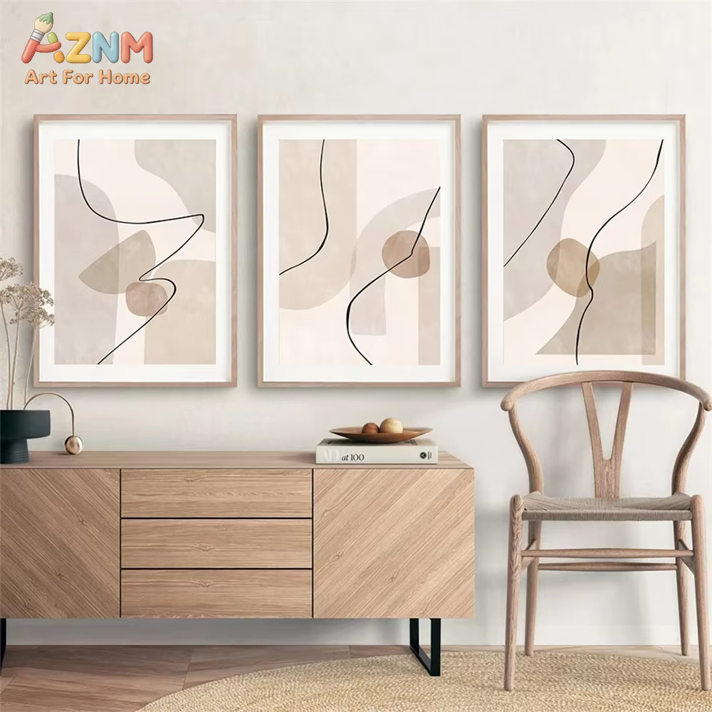 Peinture sur toile abstraite b - Interior Design Drawing avis et prix
