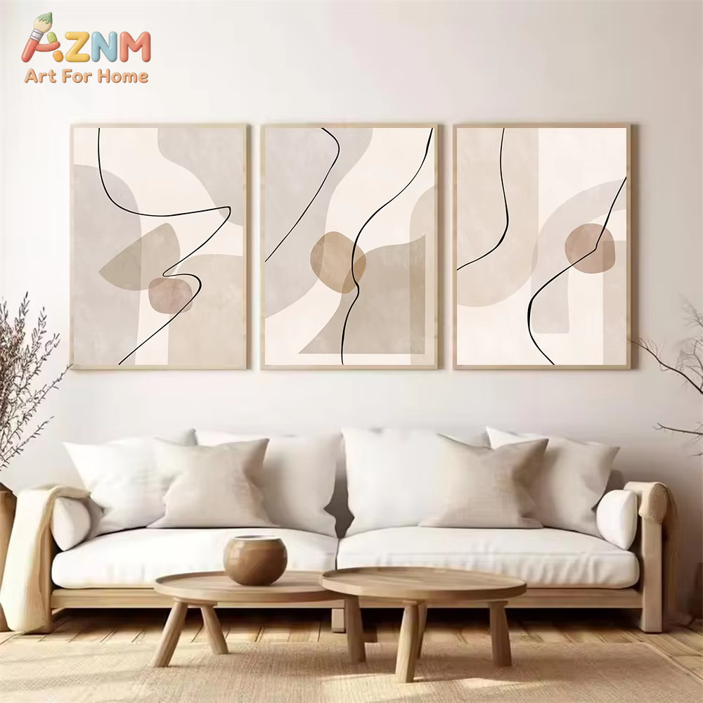 Peinture sur toile abstraite b - Interior Design Drawing avis et prix