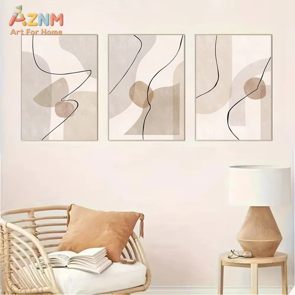Peinture sur toile abstraite b - Interior Design Drawing avis et prix
