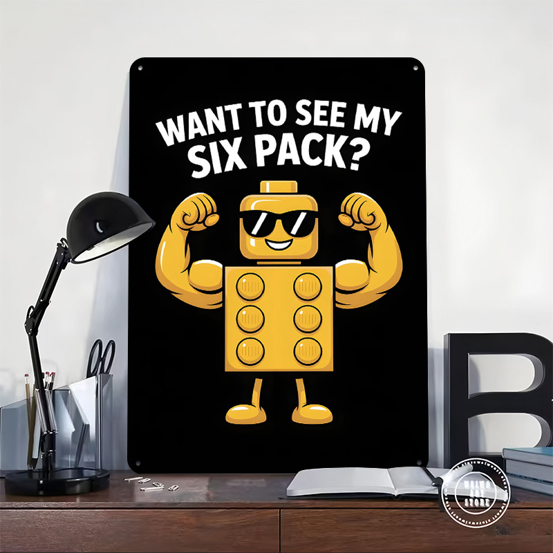 Affiche graphique amusante Leg - Interior Design Lego avis et prix