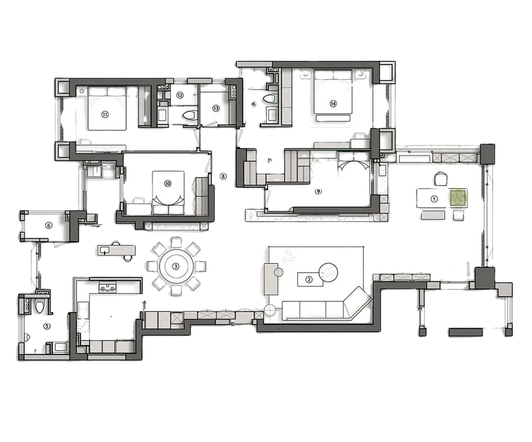 Sanhai House Plans Services de - Interior Design And Construction avis et prix
