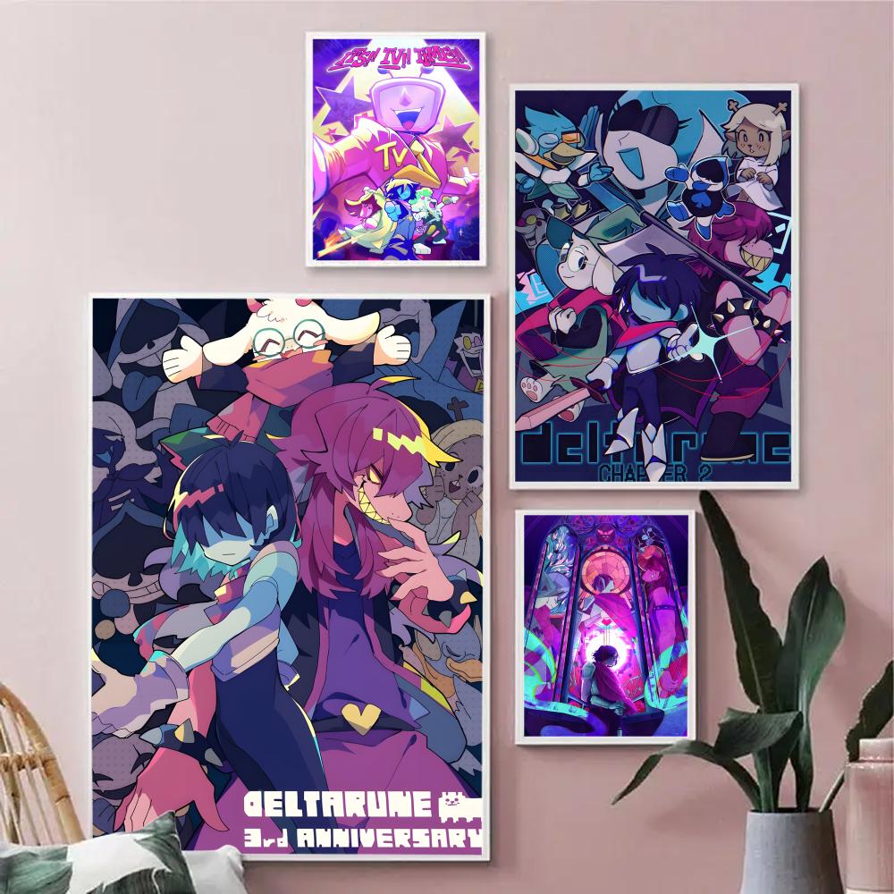 Affiche murale D-Deltarune sur - Interior Design Drawing avis et prix