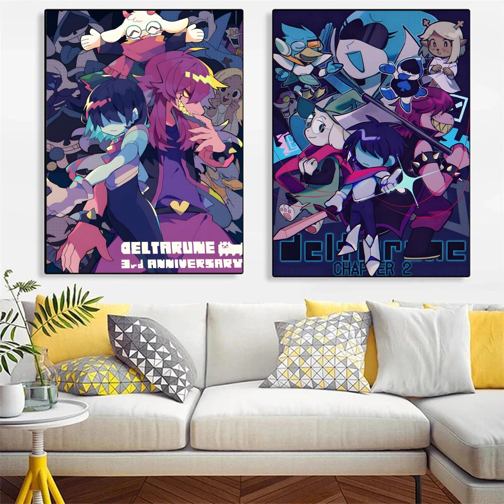 Affiche murale D-Deltarune sur - Interior Design Drawing avis et prix